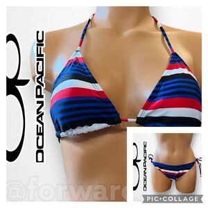 Ocean Pacific OP Juniors String Type Bikini Size Medium